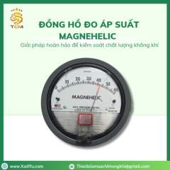 Đồng Hồ Đo Áp Suất Magnehelic 2000-60PA