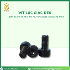 Ốc Vít Lục Giác Đen