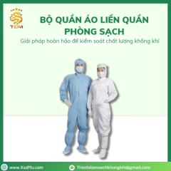 Áo Liền Quần Chống Tĩnh Điện
