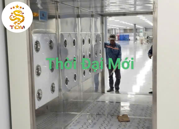 Giao Airshower cho dự án