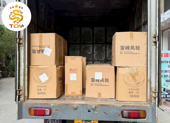 Giao cánh quạt nhôm của FFU cho Quý khách hàng