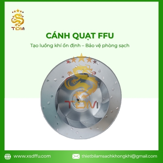 Cánh quạt nhôm FFU