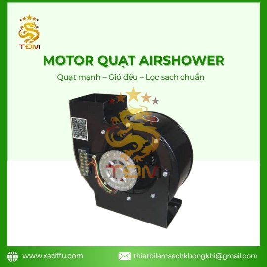 Motor Airshower - Động Cơ Quạt Ly Tâm | EDF-240