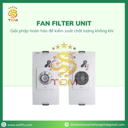 FAN FILTER UNIT -  LỌC KHÍ PHÒNG SẠCH