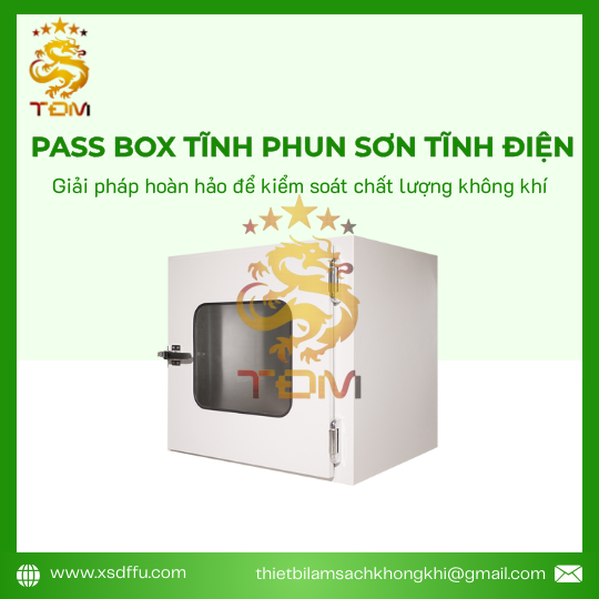Pass Box tĩnh phun sơn tĩnh điện 
