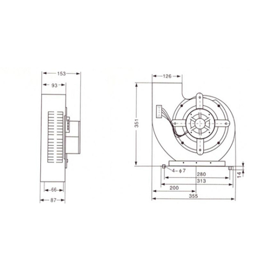 Motor Airshower 195