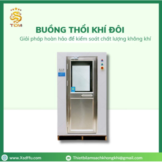 Airshower – Buồng Thổi Khí Đôi