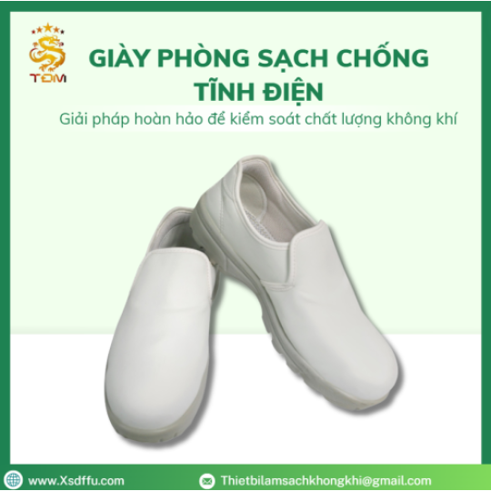Giày phòng sạch chống tĩnh điện