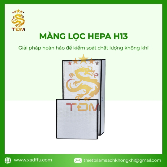 Màng lọc không khí HEPA H13 | 1170x570x69mm