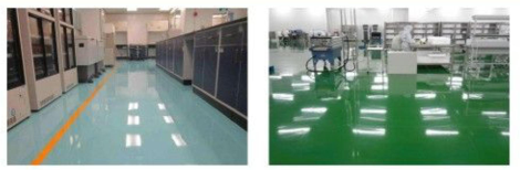 Sơn epoxy (chống) dẫn tĩnh điện tự san phẳng nền sàn