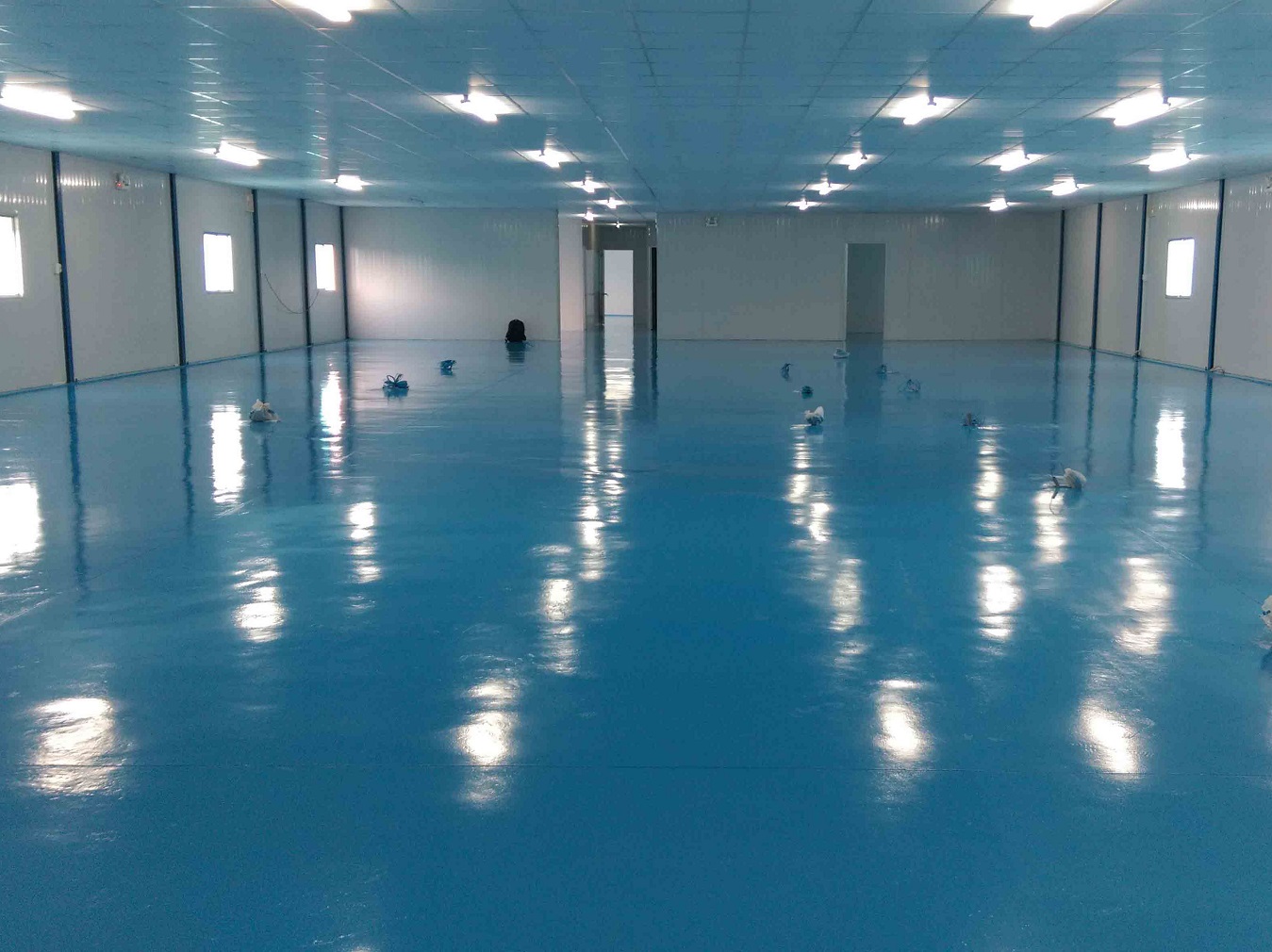 thi công sơn epoxy nền nhà xưởng dệt may